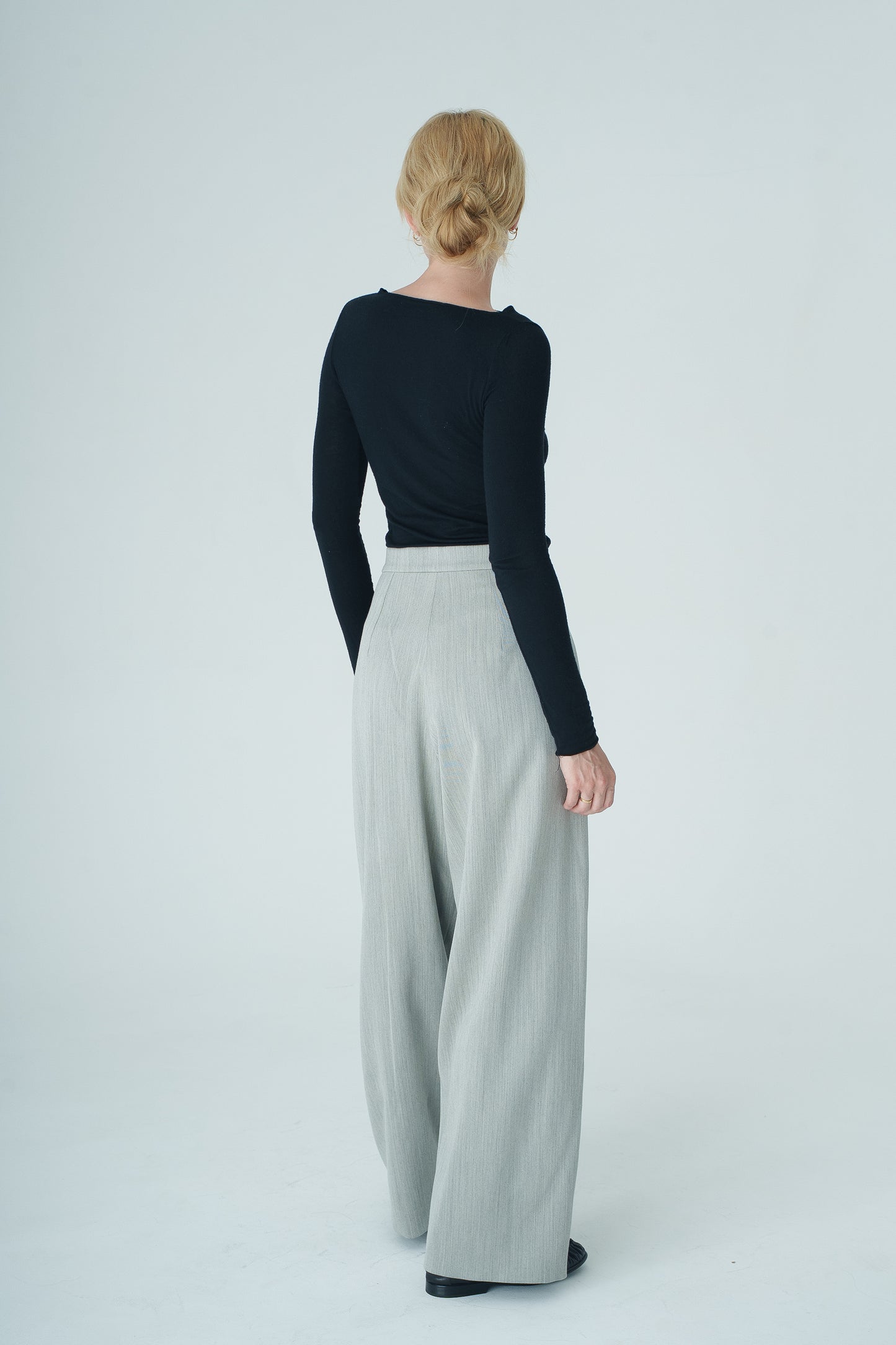 Pantalon à plis Basilic