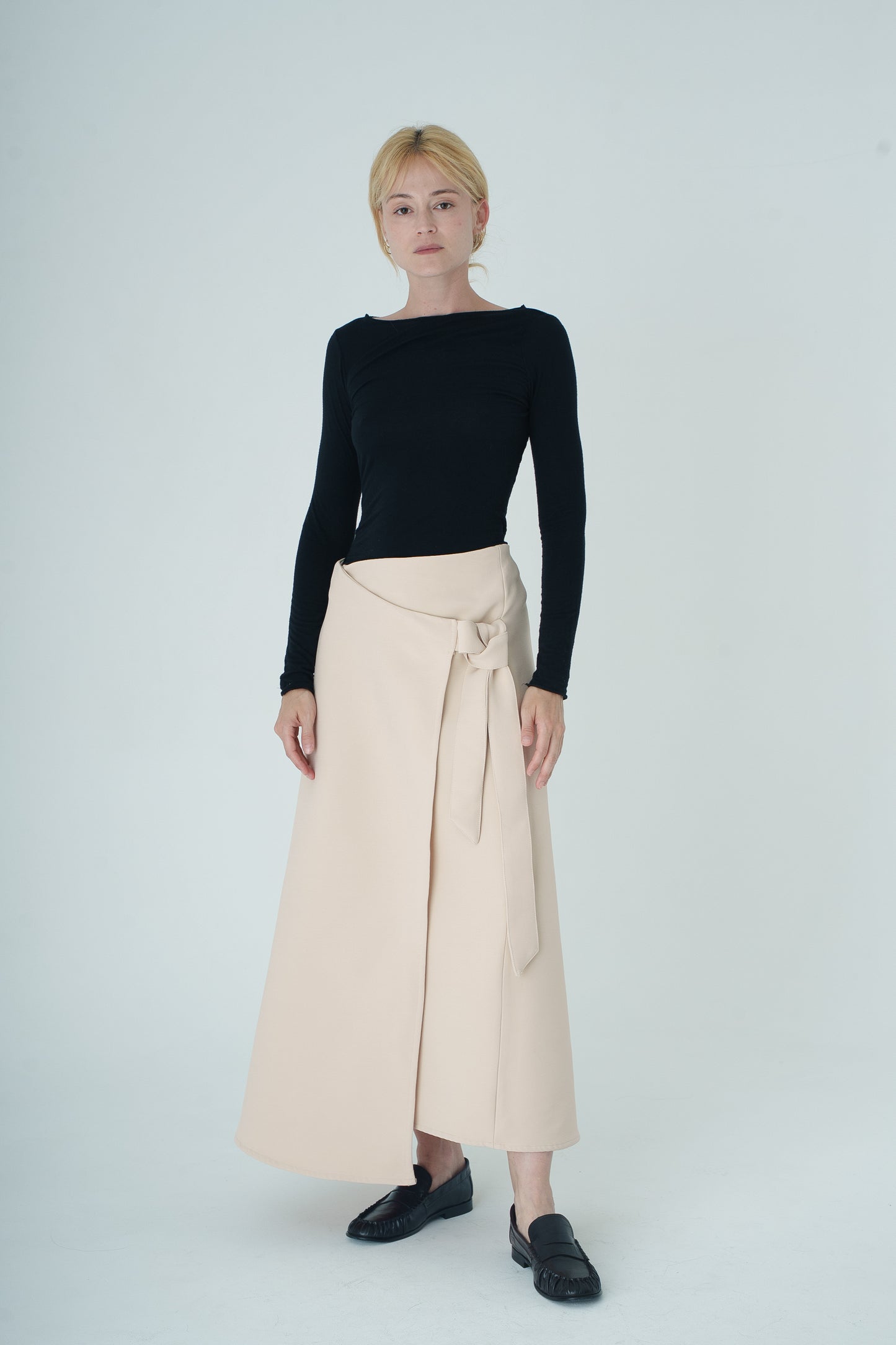 Jupe portefeuille Ivory