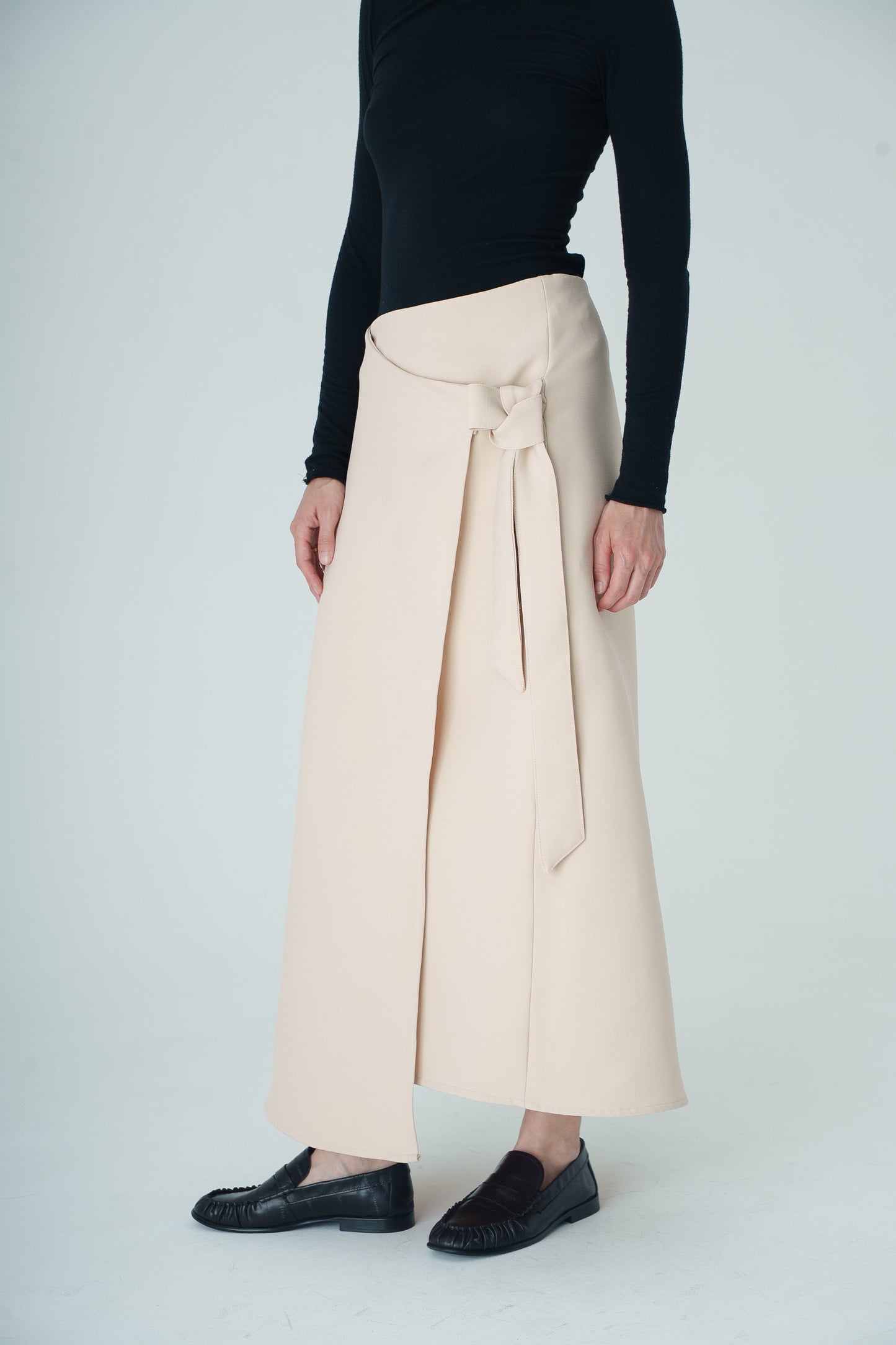 Jupe portefeuille Ivory