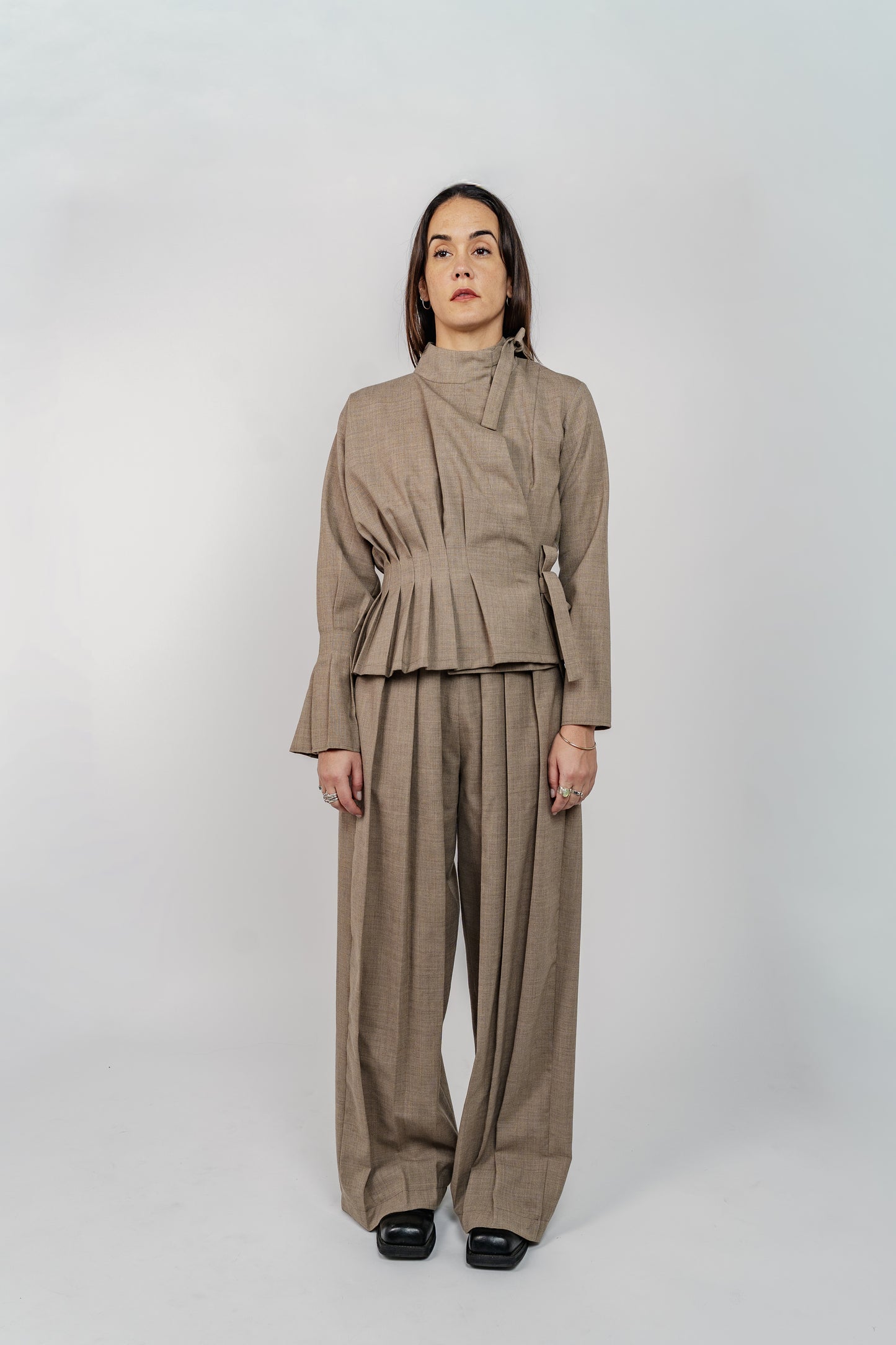 Chemise à plis