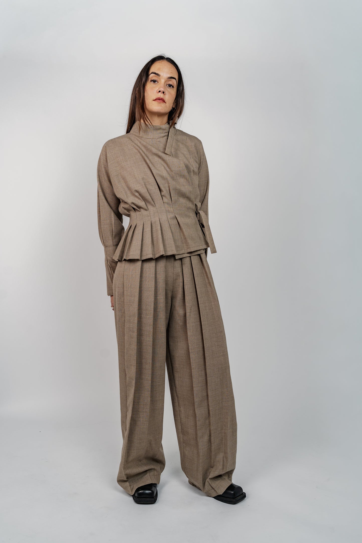 Chemise à plis